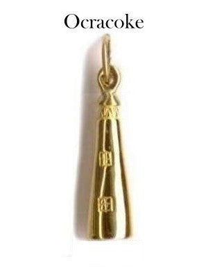 1" North Carolina Lighthouse Three Dimensional Charm