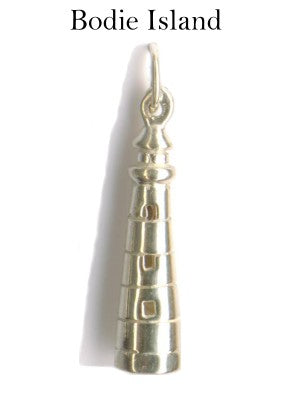 1" North Carolina Lighthouse Three Dimensional Charm