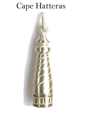 1" North Carolina Lighthouse Three Dimensional Charm