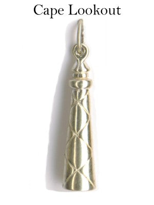 1" North Carolina Lighthouse Three Dimensional Charm