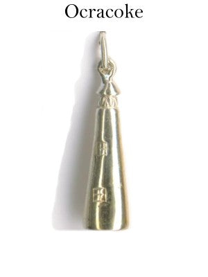 1" North Carolina Lighthouse Three Dimensional Charm