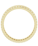 14K Yellow 1/3 CTW Natural Diamond Accented Band