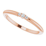 .04 CTW Diamond Stackable Ring