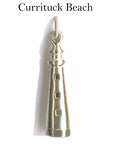 3/4" North Carolina Lighthouse Three Dimensional Charm